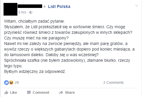 źródło: facebook.com/lidlpolska