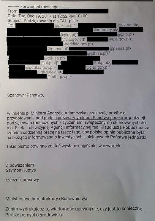 dziękować