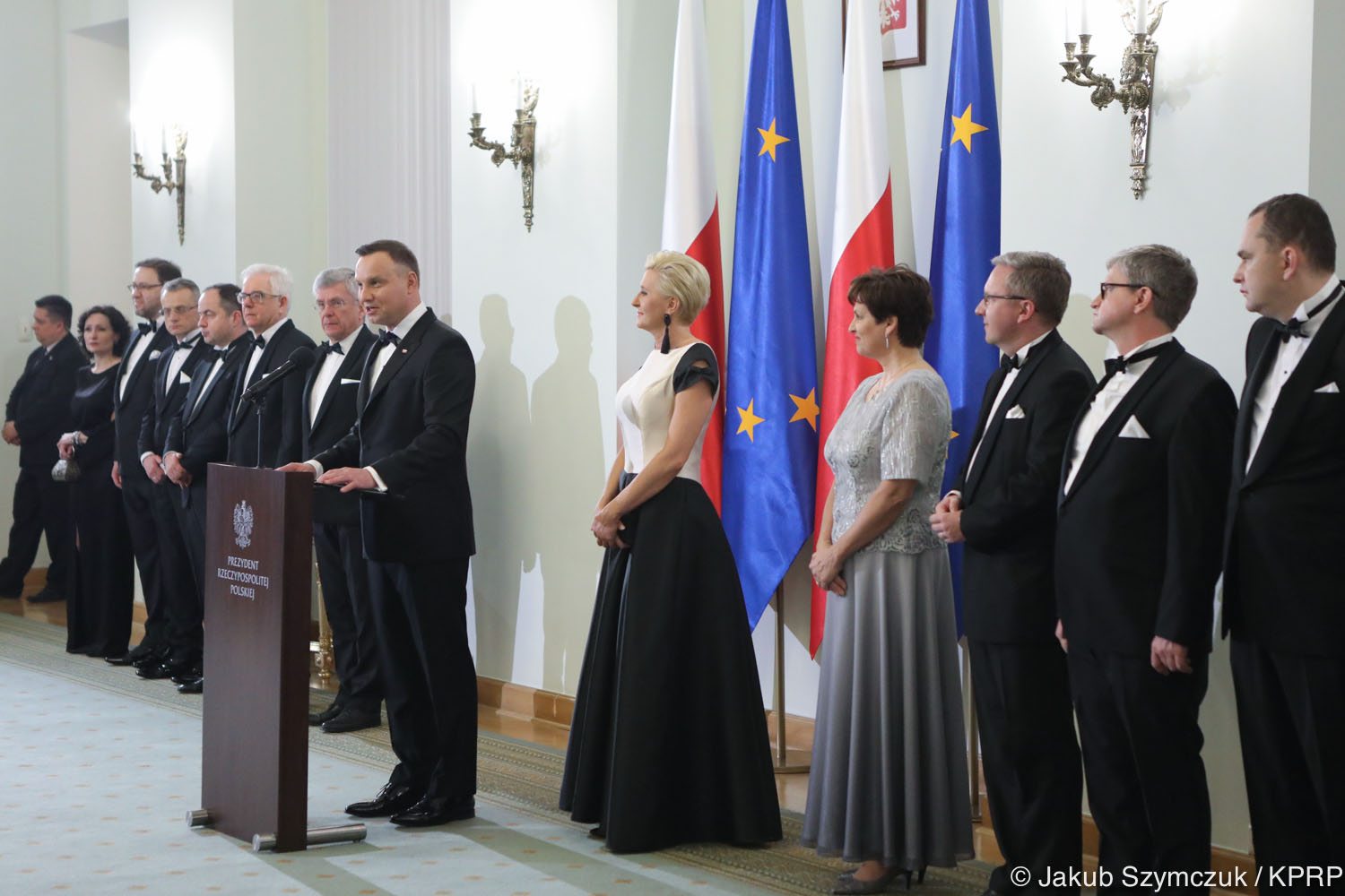 Agata Duda przyćmiła wszystkich swą kreacją