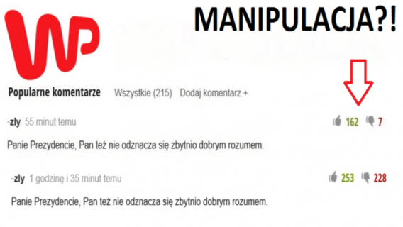 Manipulacja komentarzami na WP na rzecz PO. Wynajęte trolle?