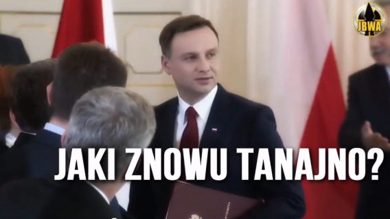 Nowy hit sieci. Duda dowiaduje się kim jest Tanajno