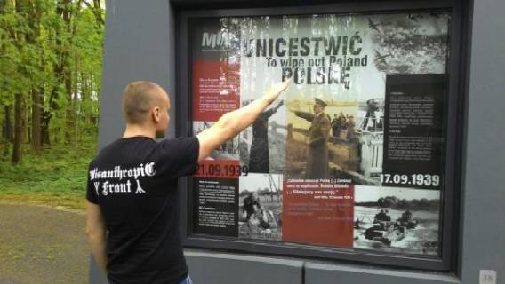 Ukrainiec mieszkający w Polsce obraża polskie ofiary nazistów