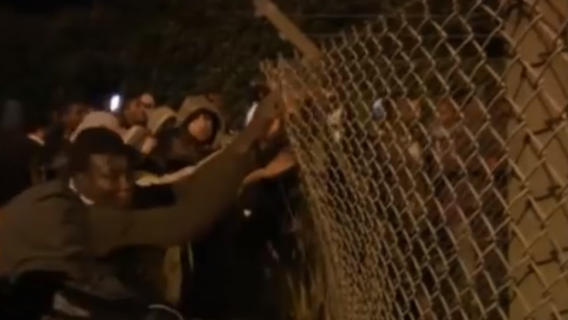 Calais imigranci