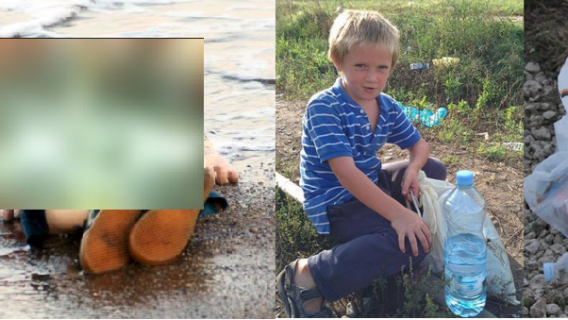 Kolejne zdjęcie chłopca obiega świat. Tym razem węgierskiego zbierającego jedzenie