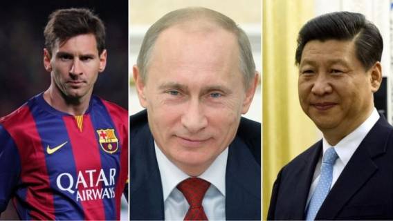 messi putin
