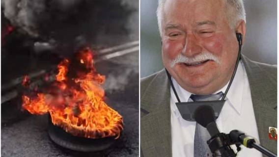 Wałęsa zapowiada: W 48h przejmę władzę, potem rządzić będą młodzi
