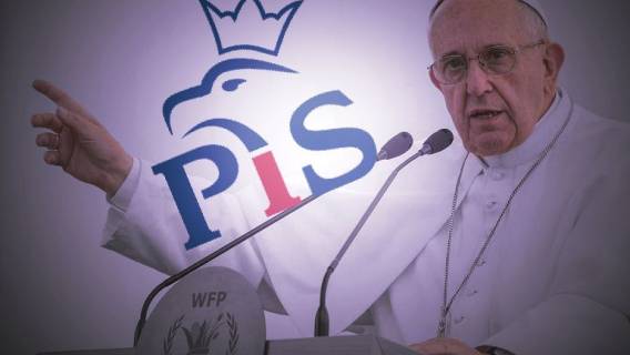 Popłoch w PiS. Papież Franciszek powiedział, że...