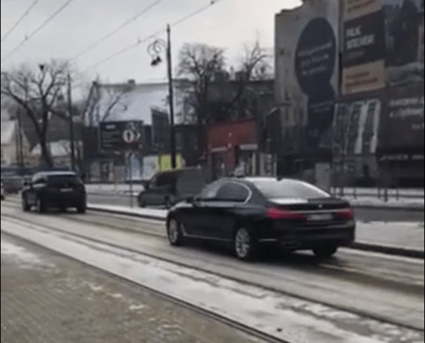 Zdjęcia z wypadku Dudy