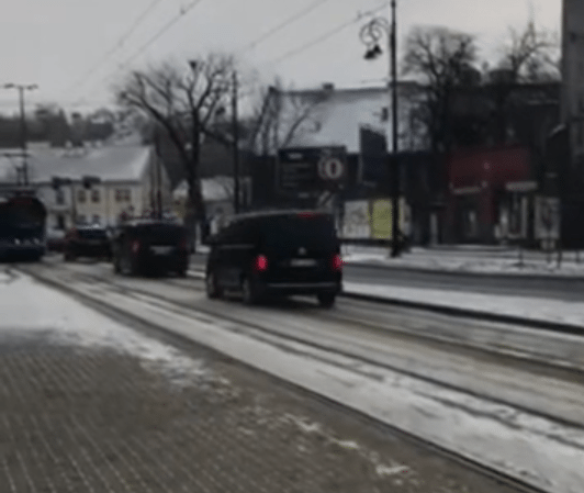 Zdjęcia z wypadku Dudy