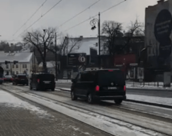 Zdjęcia z wypadku Dudy