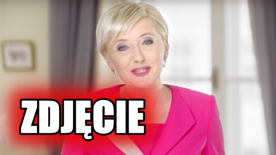 Podczas meczu nagle wszyscy spojrzeli na Agatę Dudę. Co ona wyprawiała?!