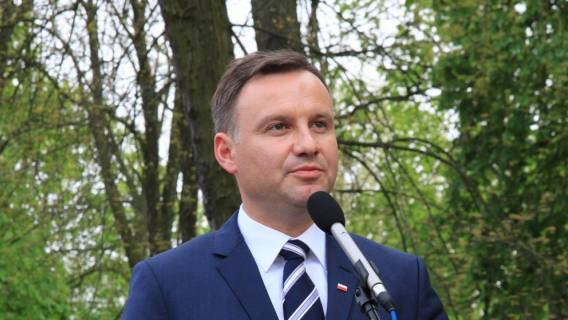 Andrzej Duda w żałobie.