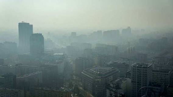 Smog w Warszawie