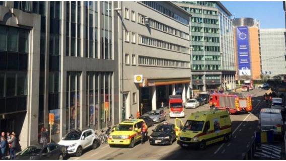 Alarm bombowy w Brukseli. Ewakuowano kilkadziesiąt osób