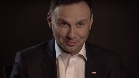 Andrzej Duda niczym Tadeusz Sznuk w