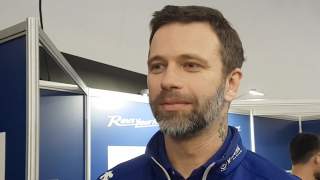 Adam Badziak z partnerką