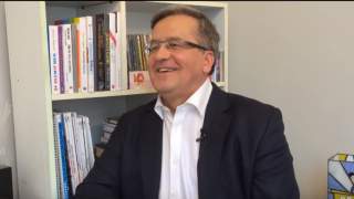 Bronisław Komorowski zbudował willę.