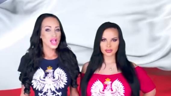 Disco polo, Godlewska nagrała hymn USA