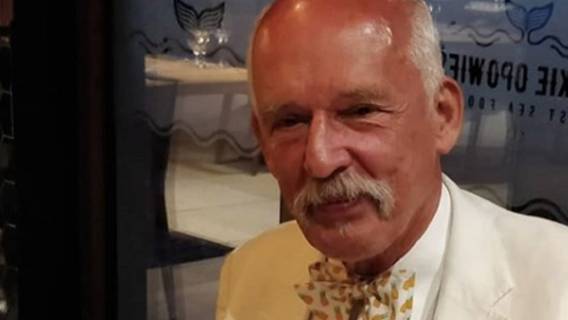 Janusz Korwin-Mikke pokazał zdjęcie z mamą