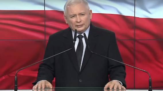 Jarosław Kaczyński został pobity w wyborach