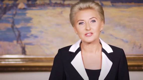 Agata Duda zabrała głos