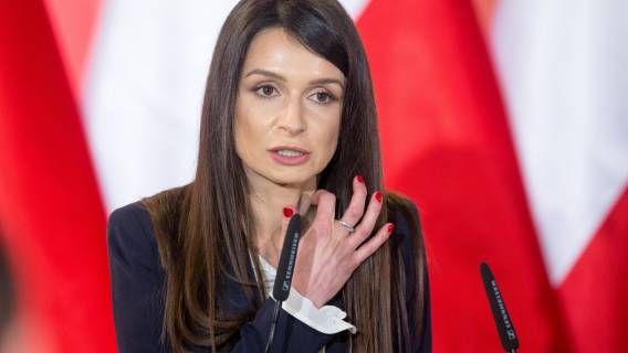 Marta Kaczyńska wpadka