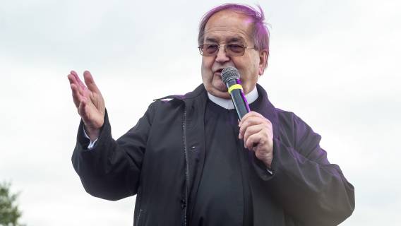 Tadeusz Rydzyk - zbiórka pieniędzy