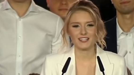 Kinga Duda i córka Kurskiego
