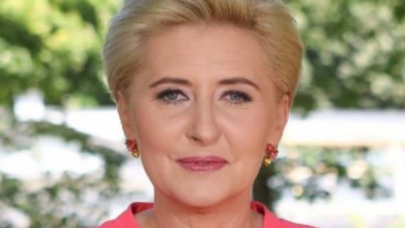 Agata Duda w obłędnej kreacji
