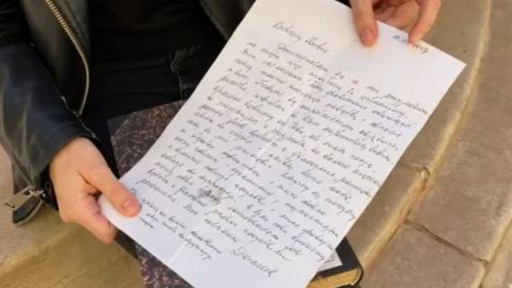 List odmienił życie studentki