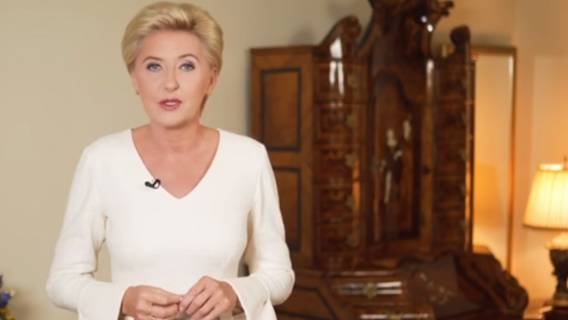 Agata Duda, wielka burza