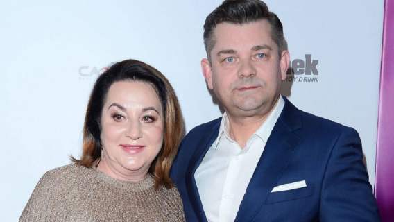 Danuta Martyniuk z mężem
