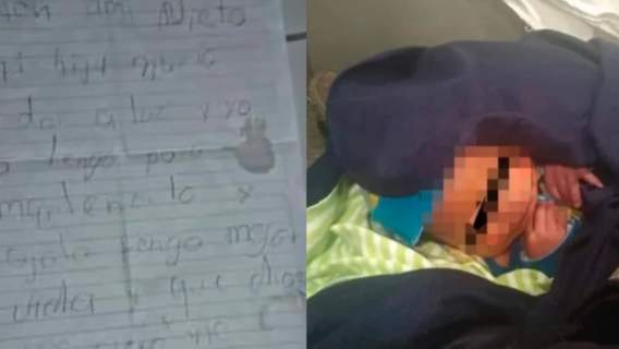 List znaleziony przy dziecku