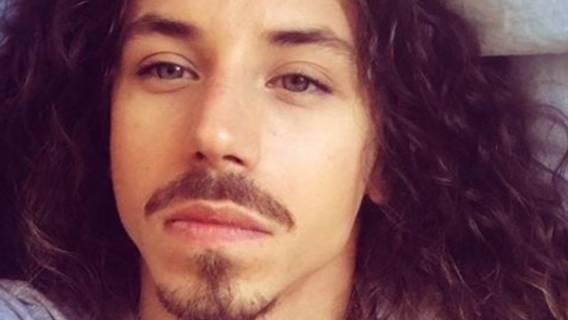 Michał Szpak z dzieckiem
