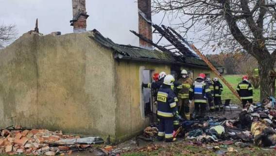 pożar pomoc rodzina