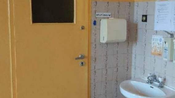 toaleta szpital stanowisko