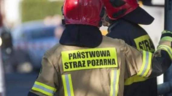 Pożar domu