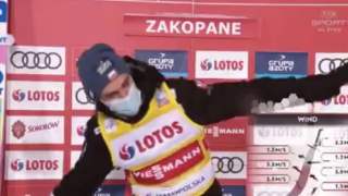 Piotr Żyła nagranie taniec