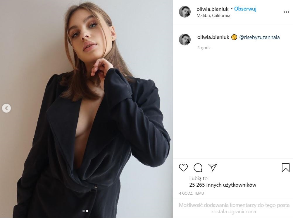 Oliwia Bieniuk opublikowała nowe zdjęcia na Instagramie