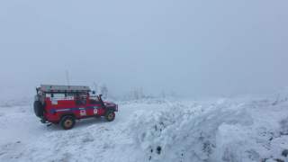 Karkonosze zeszła lawina