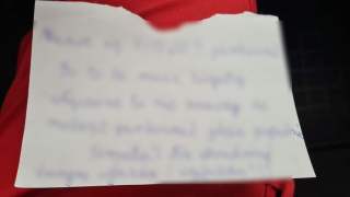 ratownicy pokazali przykry list