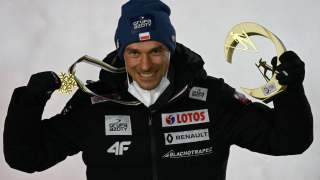 Piotr Żyła ze złotym medalem