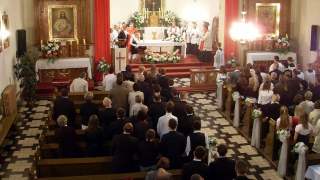 skandaliczne sceny w kościele