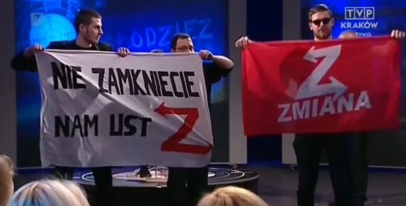 Incydent w Młodzież Kontra. Prowadzący: tymi szmatami myjcie poza studiem