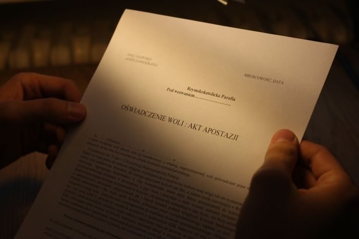 GIODO: Coraz więcej skarg dotyczących apostazji
