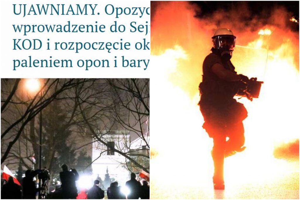 Prawda czy kłamstwo prorządowych mediów o brutalnym przewrocie? "Ujawniamy! Zdemolują Sejm i się zabarykadują"