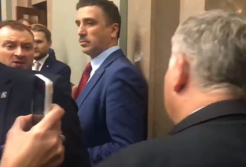 Suski przerażony: To są chuligani, Nitras chciał mi dać w mordę