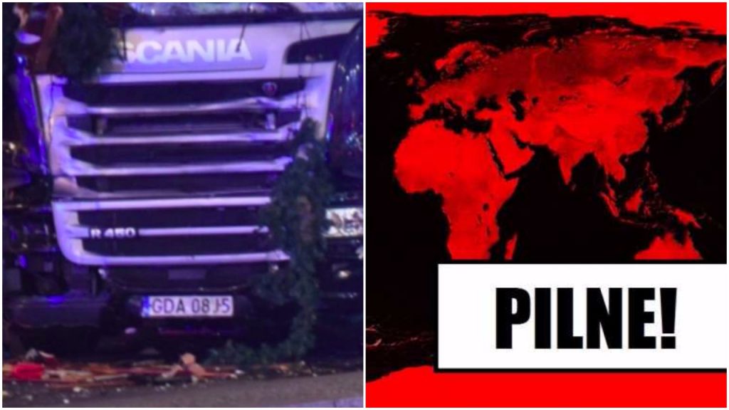 Szokujące informacje. Mnóstwo ofiar, ciężarówka z Berlina na POLSKICH numerach