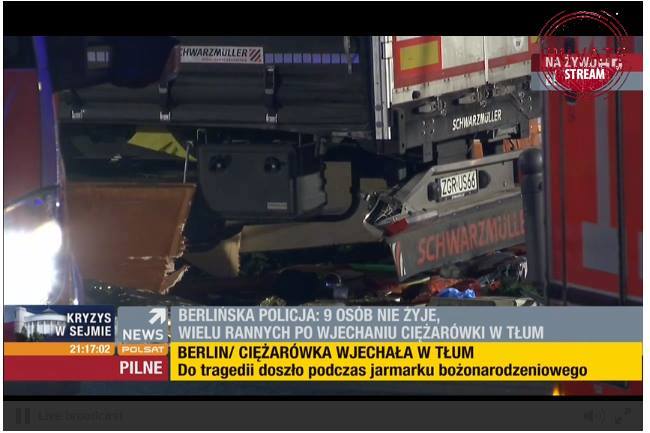 Zamach w Berlinie: Nowe fakty ws. polskiego kierowcy ciężarówki
