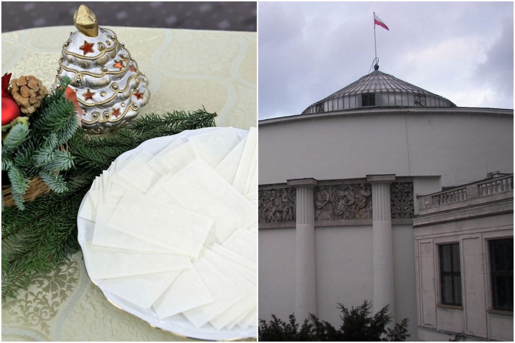 Posłowie opozycji spędzą Wigilię z rodzinami... w Sejmie